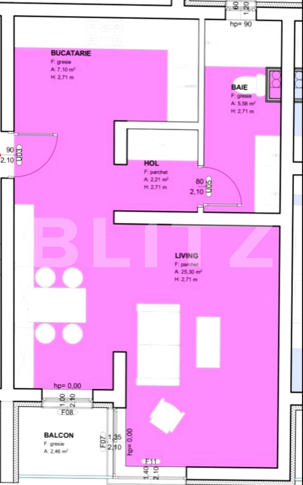 Garsonieră de vânzare Torontalului - 110873AV | BLITZ Timișoara | Poza3