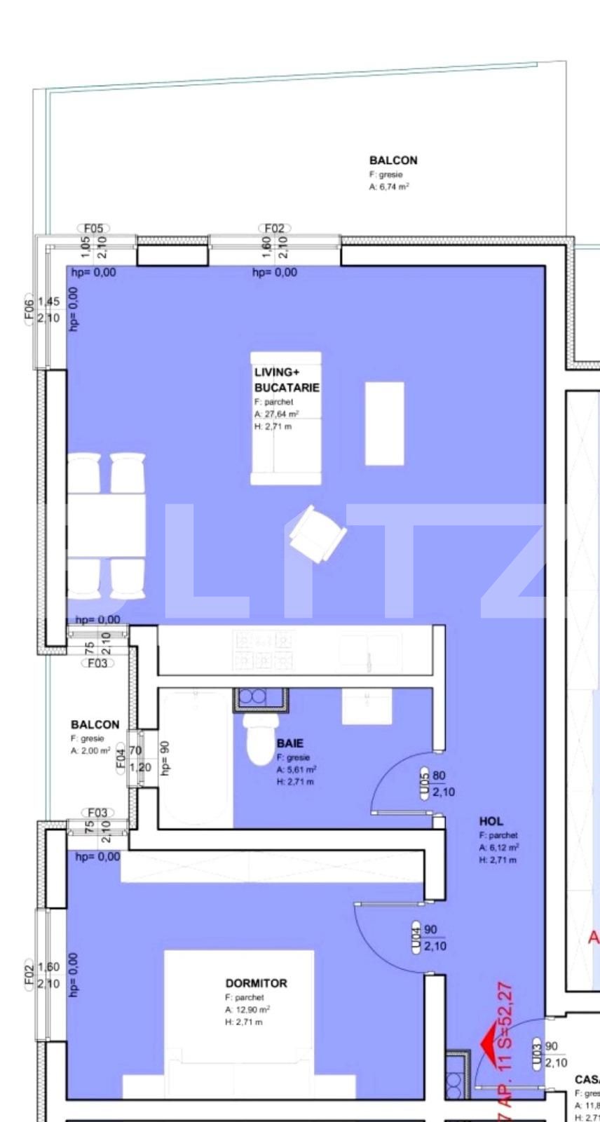 Apartament de vânzare 2 camere Torontalului - 110884AV | BLITZ Timișoara | Poza2