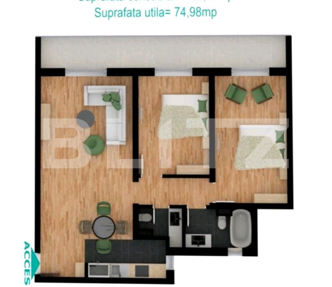 Apartament de vânzare 3 camere Torontalului - 111069AV | BLITZ Timișoara | Poza3