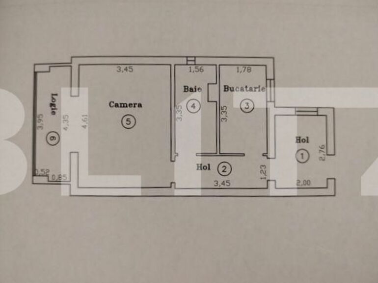 Garsonieră de vânzare Lipovei - 112315AV | BLITZ Timișoara | Poza1