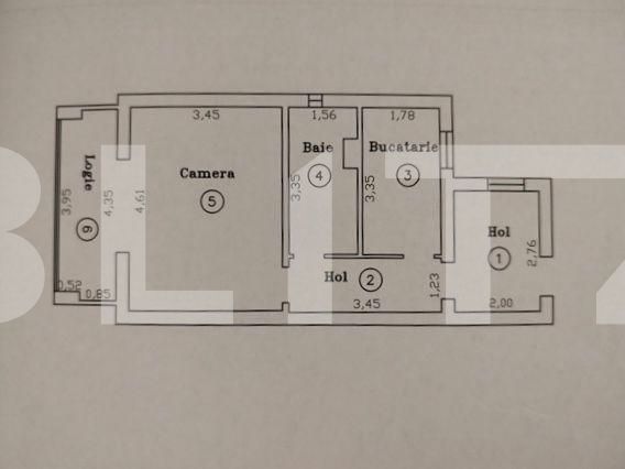 Garsonieră de vânzare Lipovei - 112315AV | BLITZ Timișoara | Poza1