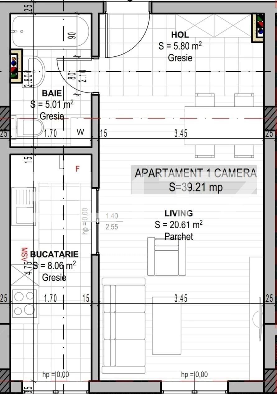 Garsonieră de închiriat Torontalului - 116146AI | BLITZ Timișoara | Poza4