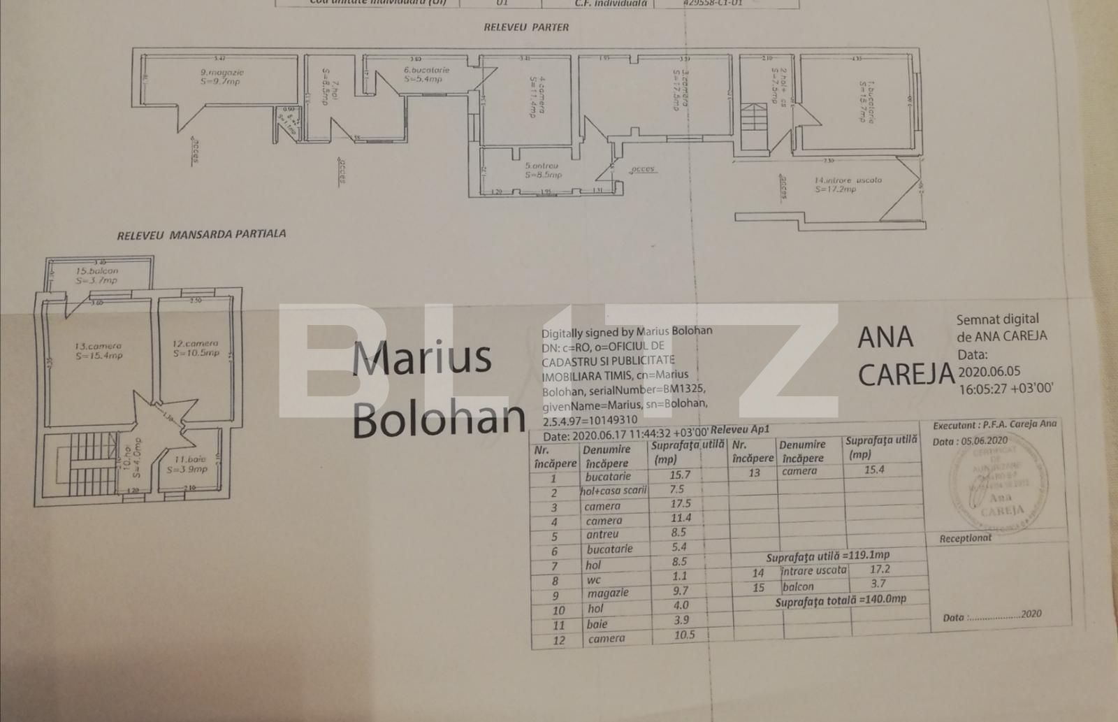 Casa individuala, 119 mp utili, in zona Steaua