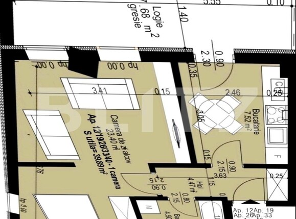 Garsonieră de vânzare Aradului - 116272AV | BLITZ Timișoara | Poza2