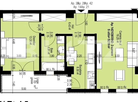 Apartament de vânzare 2 camere Aradului - 116284AV | BLITZ Timișoara | Poza2