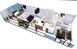 Apartament 3 camere, decomandat, 71mp utili, zona Aradului