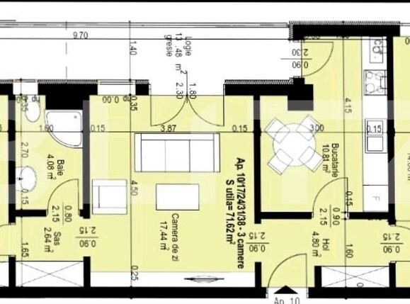 Apartament de vânzare 3 camere Aradului - 116312AV | BLITZ Timișoara | Poza2