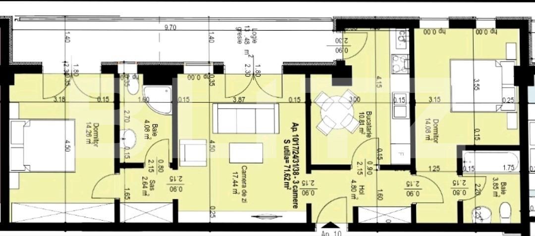 Apartament de vânzare 3 camere Aradului - 116312AV | BLITZ Timișoara | Poza2