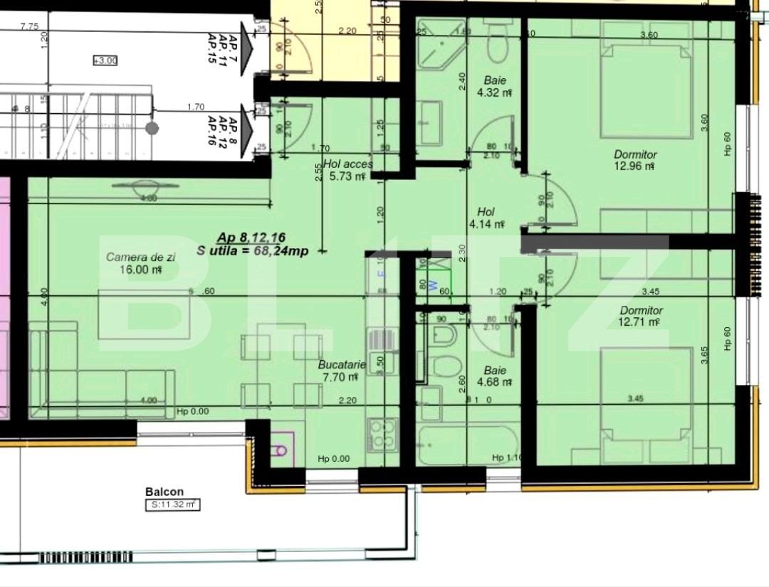 Apartament de vânzare 3 camere Braytim - 116953AV | BLITZ Timișoara | Poza5