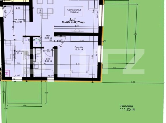 Apartament de vânzare 2 camere Braytim - 116963AV | BLITZ Timișoara | Poza1