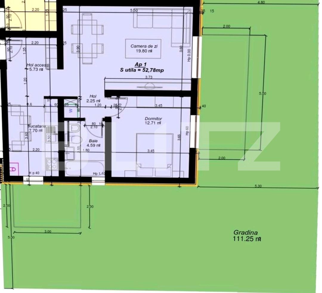 Apartament de vânzare 2 camere Braytim - 116963AV | BLITZ Timișoara | Poza1