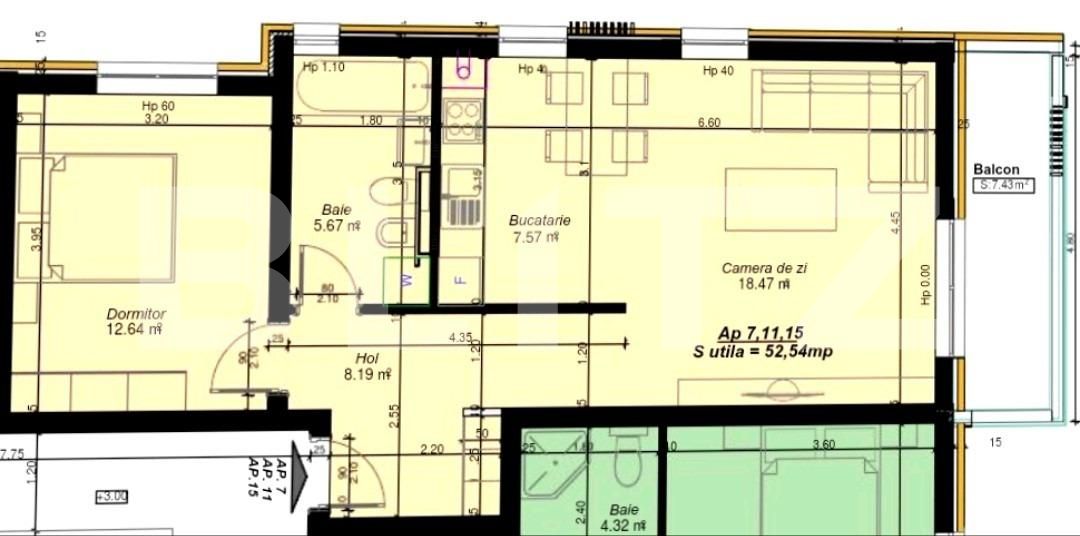 Apartament de vânzare 2 camere Braytim - 116994AV | BLITZ Timișoara | Poza1