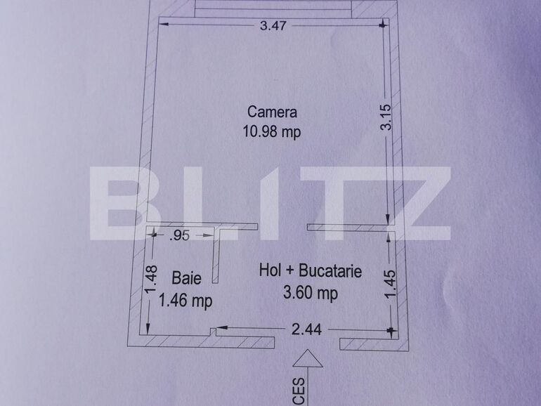 Garsonieră de vânzare Complex Studentesc - 117244AV | BLITZ Timișoara | Poza1
