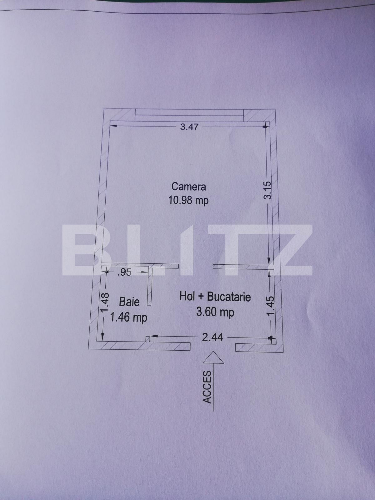 Garsonieră de vânzare Complex Studentesc - 117244AV | BLITZ Timișoara | Poza1