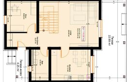 Casa insiruita, 120mp utili, teren 250 mp, in Chisoda