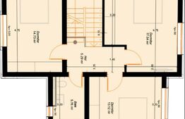 Casa insiruita, 120mp utili, teren 250 mp, in Chisoda