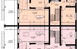 Duplex de 114 mp utili, teren 250 mp, in  zona Chisoda
