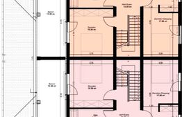 Duplex de 114 mp utili, teren 250 mp, in  zona Chisoda