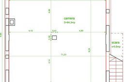 Cladire open-space, D+M, 180 mp utili si 325 mp teren, in Sagului