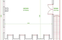 Cladire open-space, D+M, 180 mp utili si 325 mp teren, in Sagului