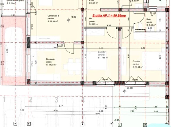 Apartament de vânzare 3 camere Giroc - 118754AV | BLITZ Timișoara | Poza1