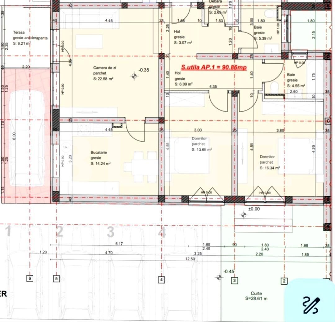 Apartament de vânzare 3 camere Giroc - 118754AV | BLITZ Timișoara | Poza1