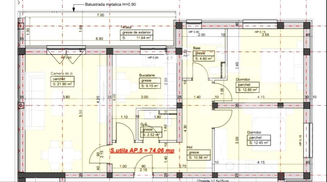 Apartament de vânzare 3 camere Giroc - 118760AV | BLITZ Timișoara | Poza1