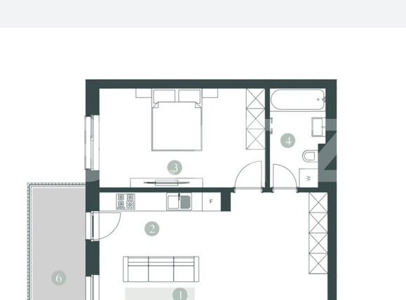 Apartament de vânzare 2 camere Central - 119367AV | BLITZ Timișoara | Poza4