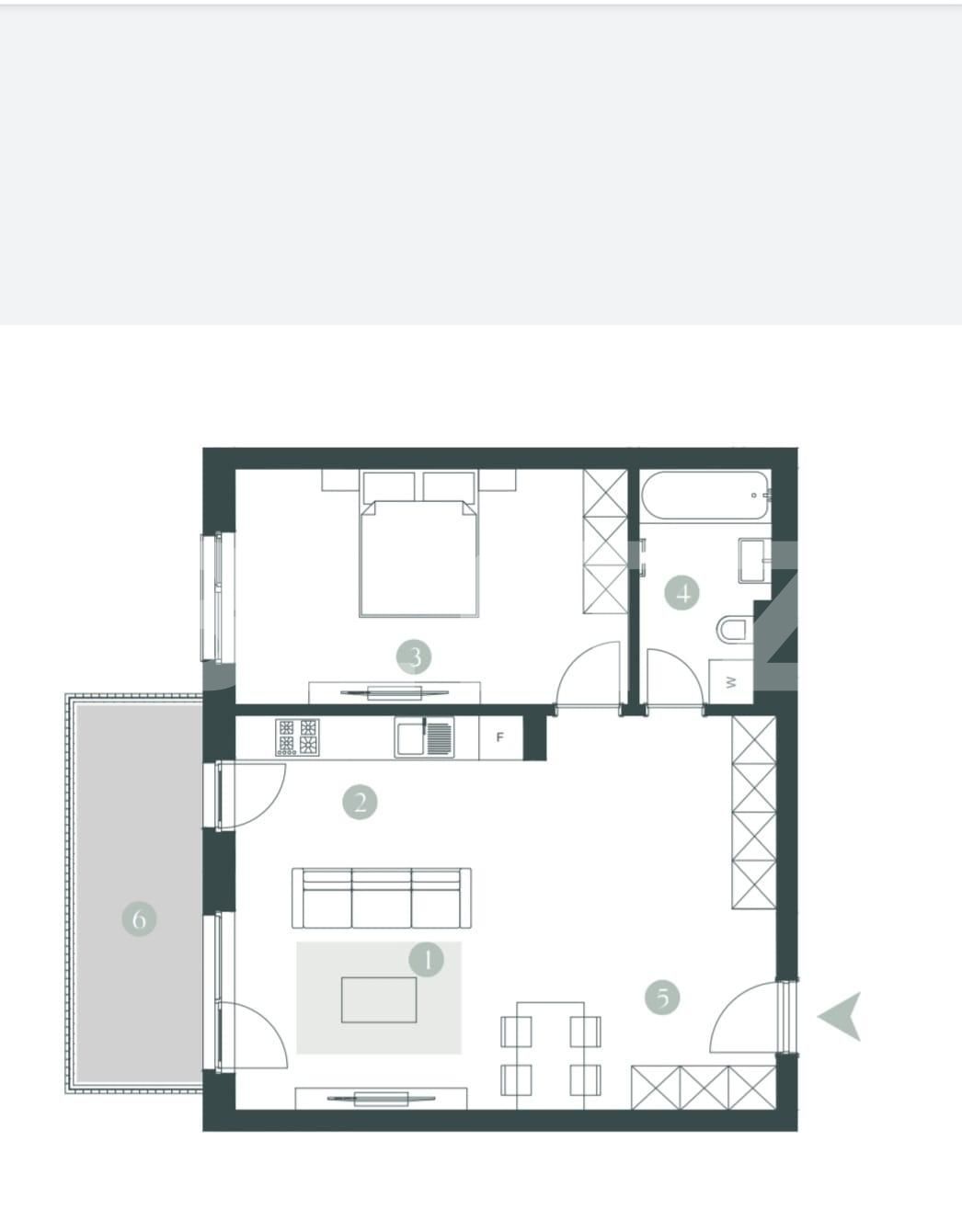 Apartament de vânzare 2 camere Central - 119367AV | BLITZ Timișoara | Poza4