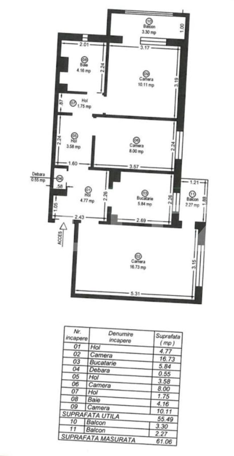 Apartament de vânzare 3 camere Girocului - 120491AV | BLITZ Timișoara | Poza14