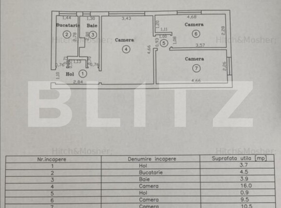 Apartament de vânzare 3 camere Semicentral - 121461AV | BLITZ Timișoara | Poza5