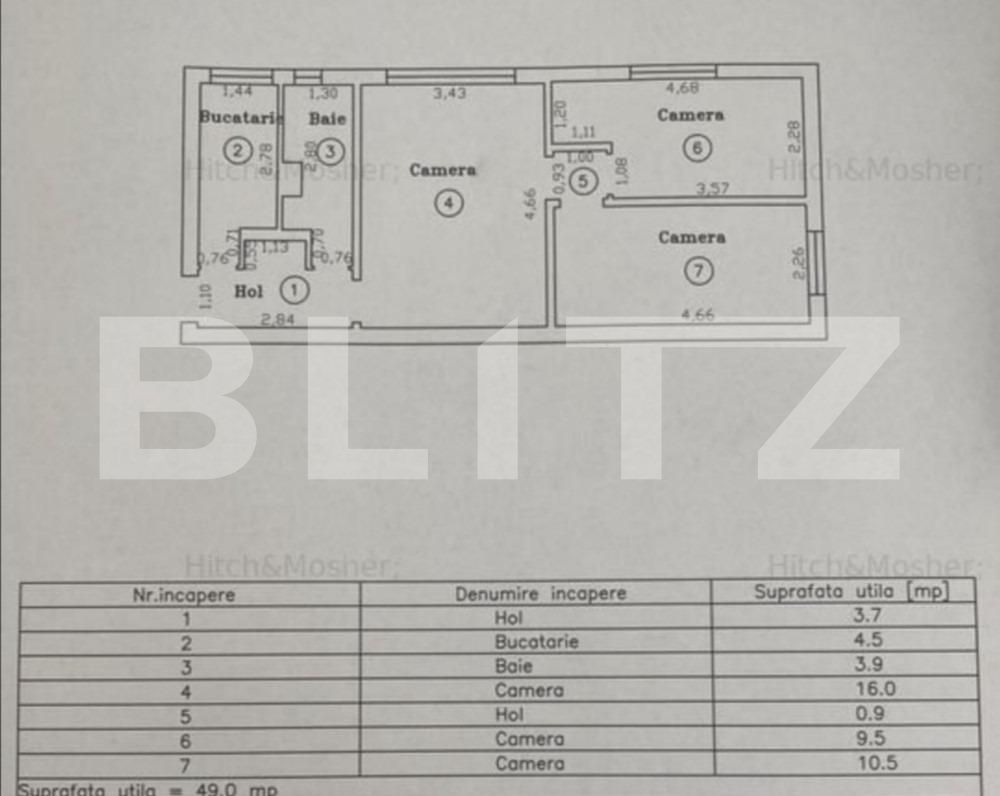 Apartament de vânzare 3 camere Semicentral - 121461AV | BLITZ Timișoara | Poza5