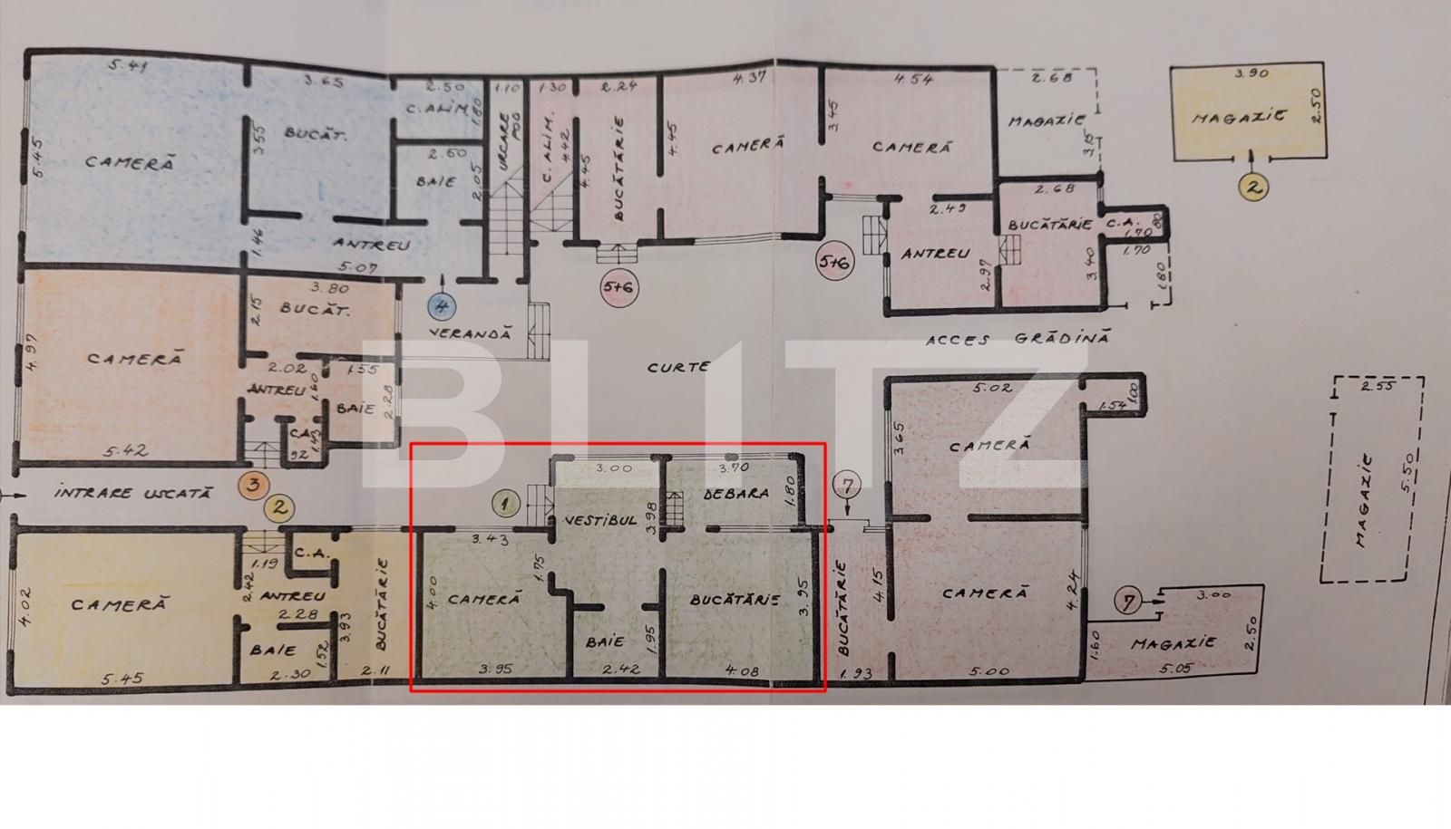 Apartament 2 camere, 60mp, Iosefin 