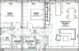 Apartament 3 camere, 77 mp, parcare, zona Martirilor/Lidl