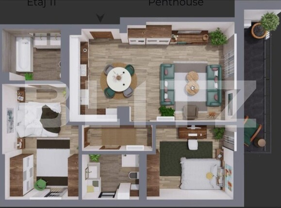 Apartament de vânzare 3 camere Torontalului - 122366AV | BLITZ Timișoara | Poza9