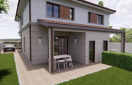Casa tip Duplex, 4+ camere, 130 mp utili, cartierul Serena, Mosnita Noua