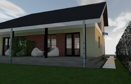 Duplex cu 3 camere, 115 mp utili, Mosnita Noua