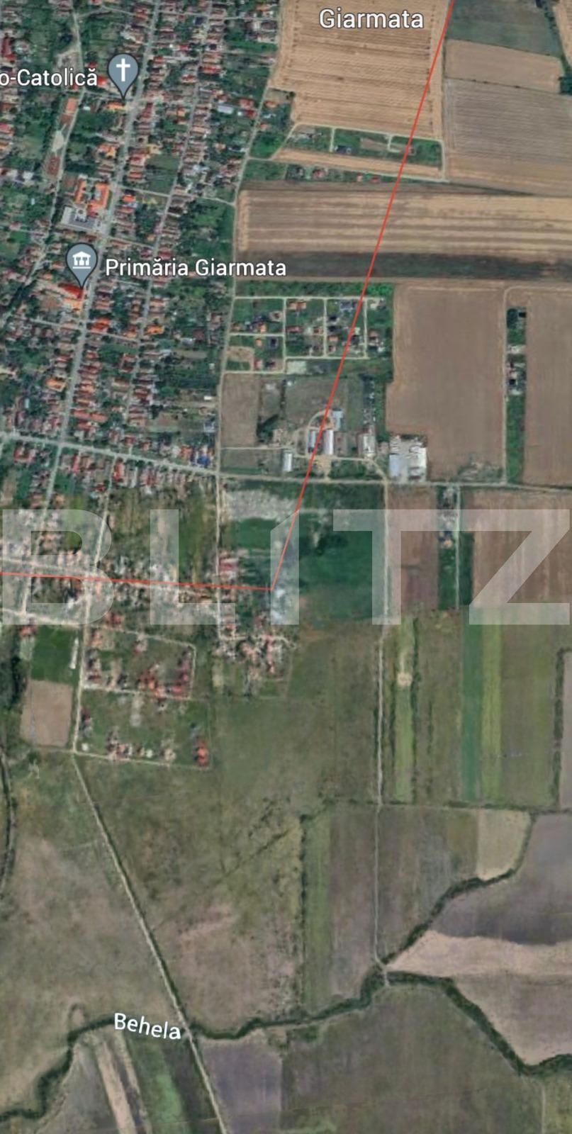 Teren de vânzare Giarmata - 128281TV | BLITZ Timișoara | Poza1