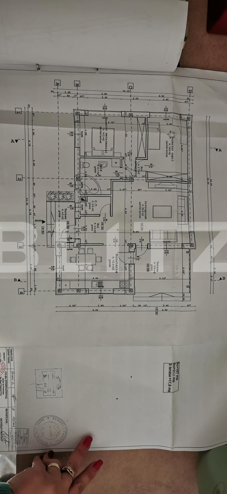 Casa individuala 4 camere, 103mp utili, cu teren 700mp, front stradal de 40ml, Cheveresul Mare