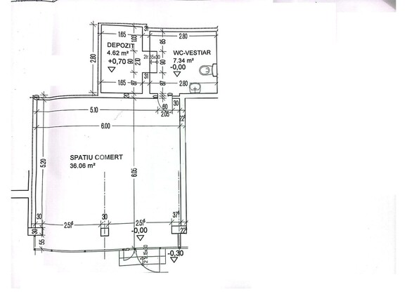 Spațiu comercial de închiriat Girocului - 130085SIC | BLITZ Timișoara | Poza1