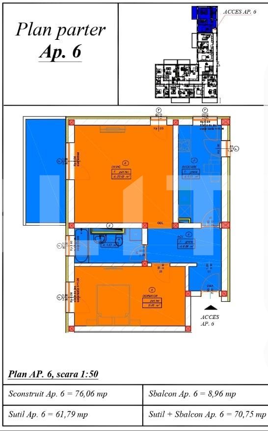 Apartament de vânzare 2 camere Plopi - 130685AV | BLITZ Timișoara | Poza1
