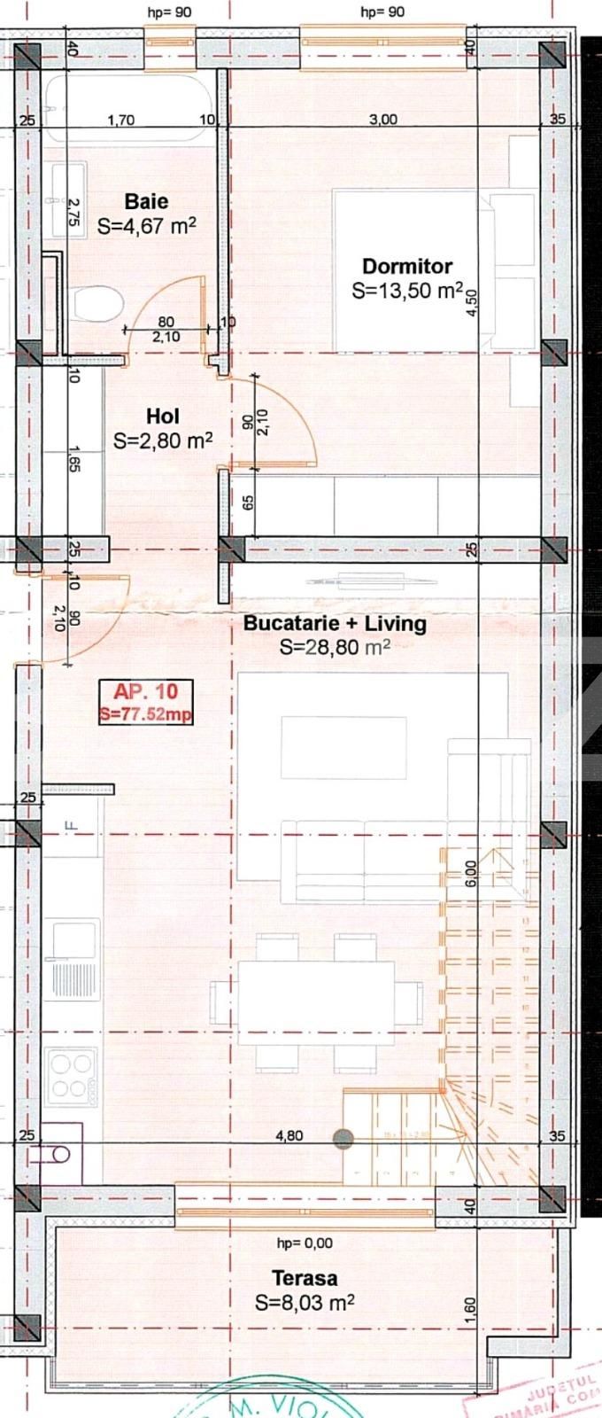 Apartament de vânzare 3 camere Giroc - 130709AV | BLITZ Timișoara | Poza2