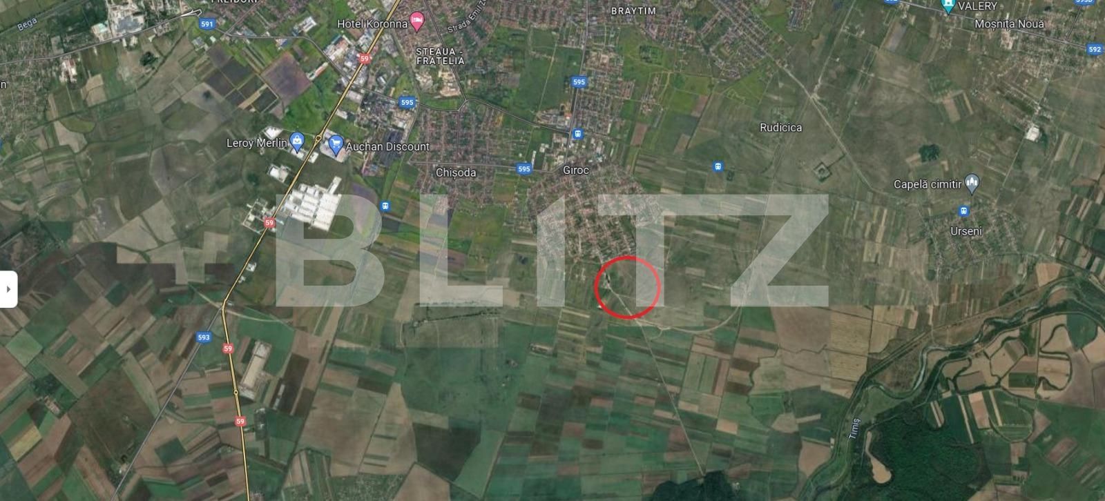 Teren de vânzare Giroc - 131277TV | BLITZ Timișoara | Poza1