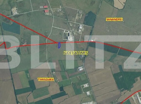 Teren de vânzare Sânandrei - 131397TV | BLITZ Timișoara | Poza3