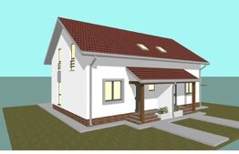 Casa noua 3 camere, 97 mp, 300 teren, Sinandrei