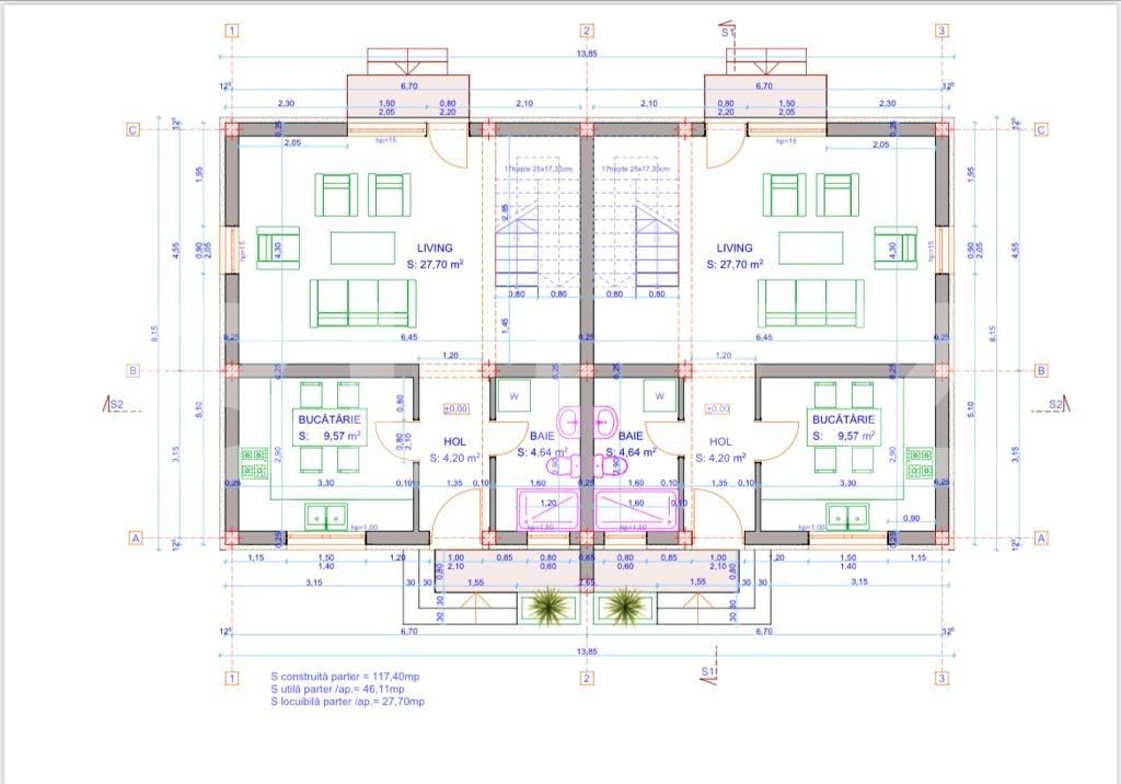 Casa de vânzare 3 camere Exterior Nord - 132602CV | BLITZ Timișoara | Poza3