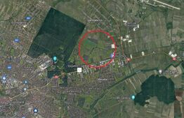 Teren pentru cartier de case, 6500mp, FS 41ml, Ghiroda