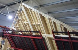 Afacere la cheie, fabrica pentru producere de case pe structura de lemn tip timberframe, 500mp, Covaci