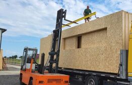 Afacere la cheie, fabrica pentru producere de case pe structura de lemn tip timberframe, 500mp, Covaci