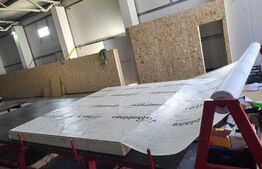 Afacere la cheie, fabrica pentru producere de case pe structura de lemn tip timberframe, 500mp, Covaci